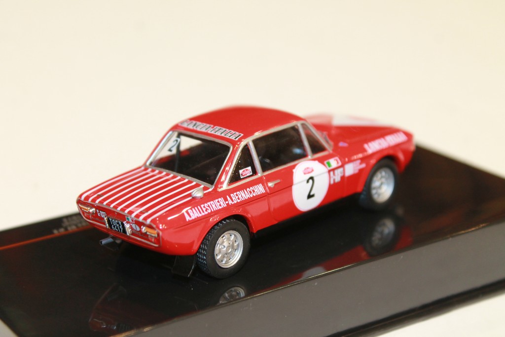 LANCIA FULVIA 1600 COUPE HF #2 WINNER SAN REMO RALLY 1972 IXO 1/43°