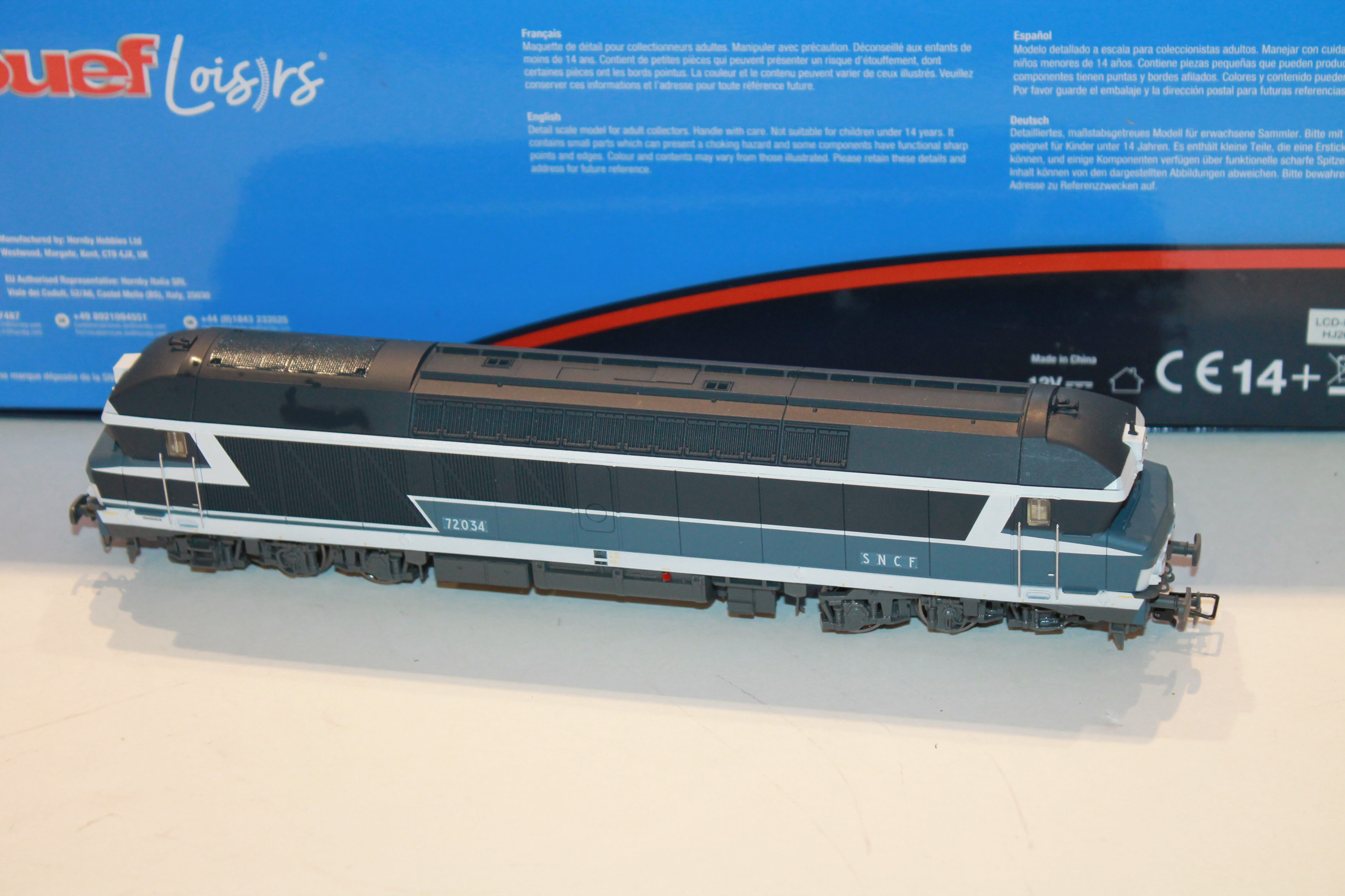 LOCOMOTIVE CC72000 JOUEF 1/87°