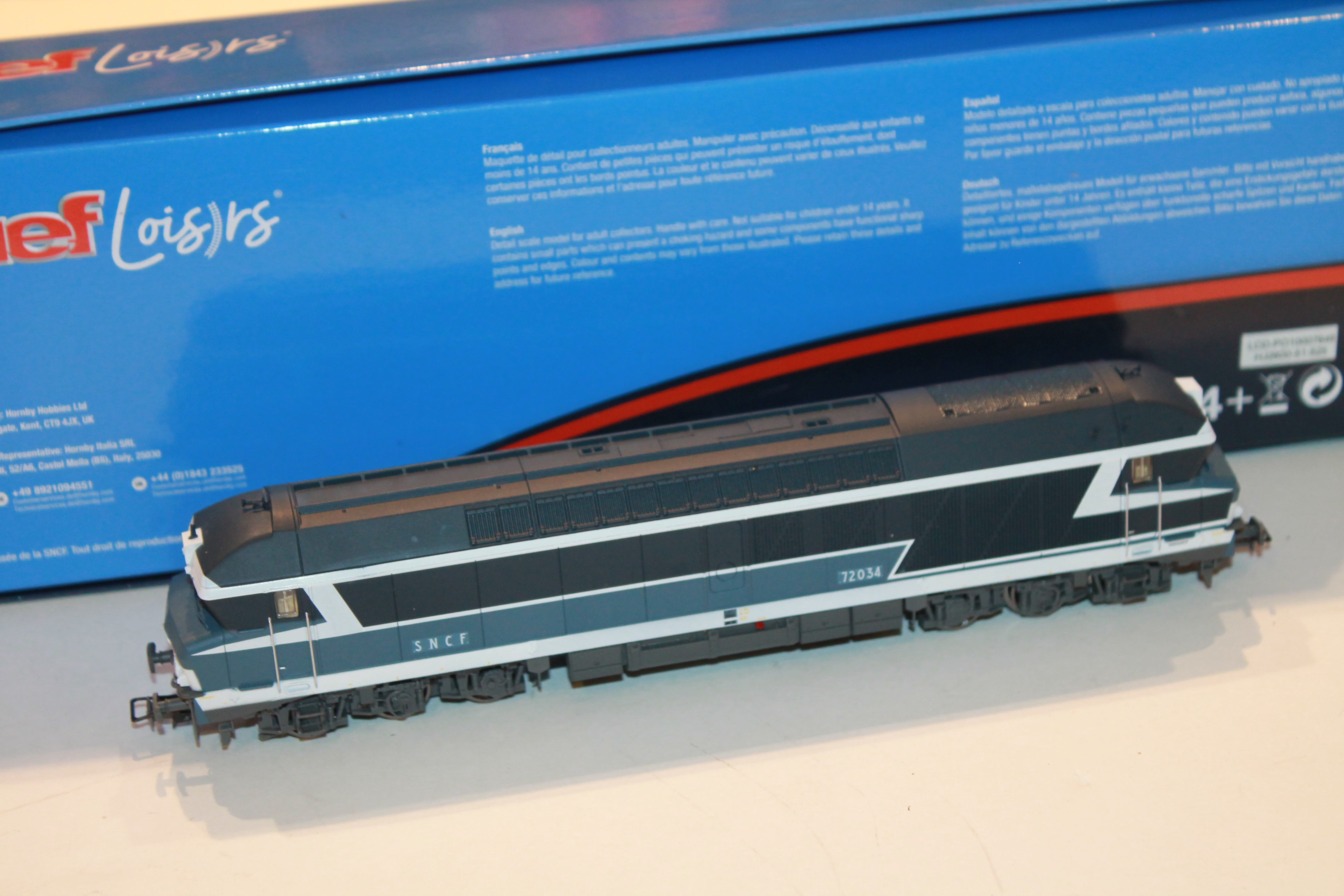 LOCOMOTIVE CC72000 JOUEF 1/87°