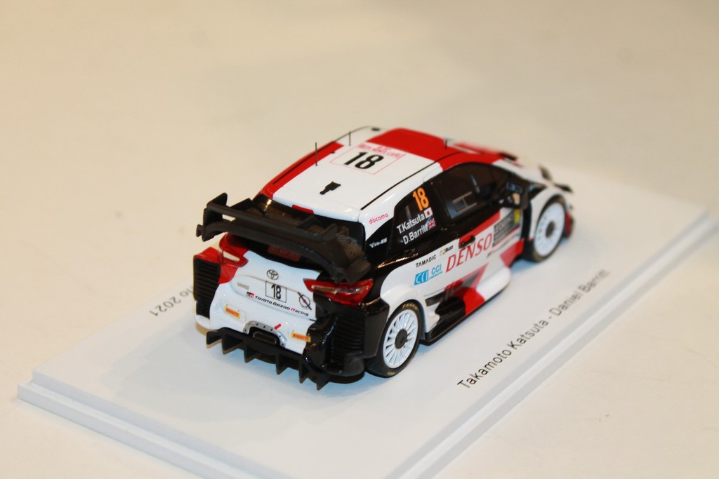 TOYOTA YARIS WRC #18 RALLY DE MONTE CARLO 2021 SPARK 1/43°