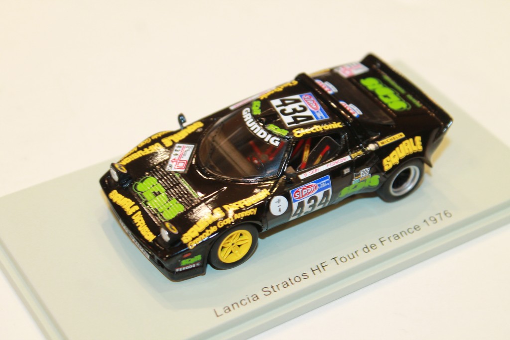 LANCIA STRATOS HF N°434 TOUR AUTO 76  SPARK 1/43°