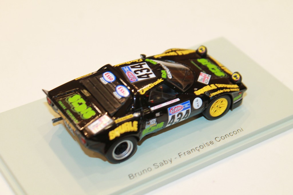 LANCIA STRATOS HF N°434 TOUR AUTO 76  SPARK 1/43°