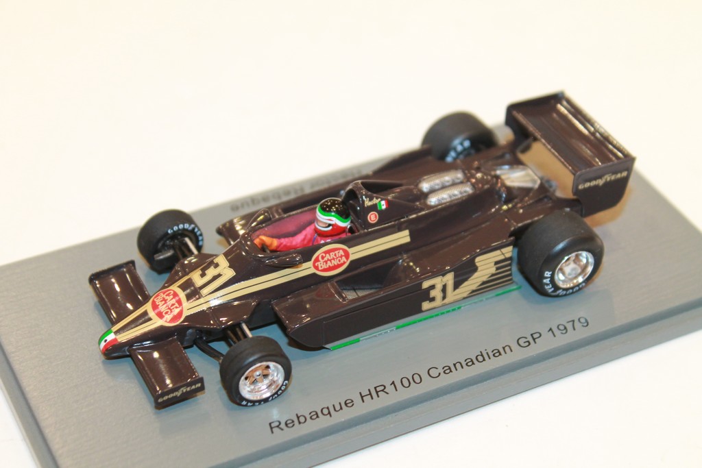 REBAQUE HR100 CANADIAN GP 1979 SPARK 1/43°