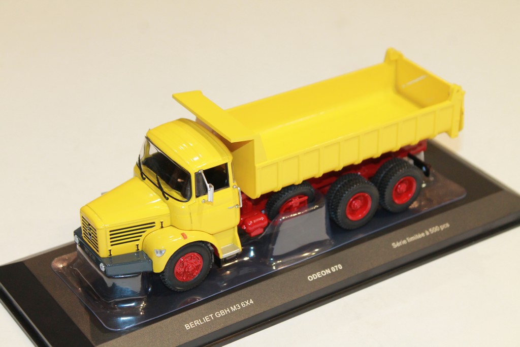 BERLIET GBH M3 6x4 BENNE ODEON 1/43°