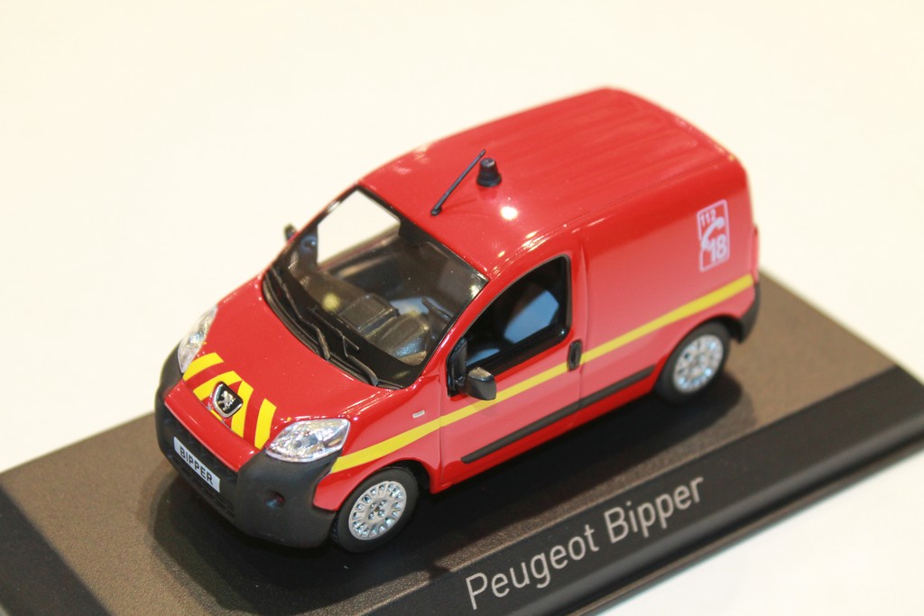 PEUGEOT BIPPER 2009 POMPIERS NOREV 1/43°