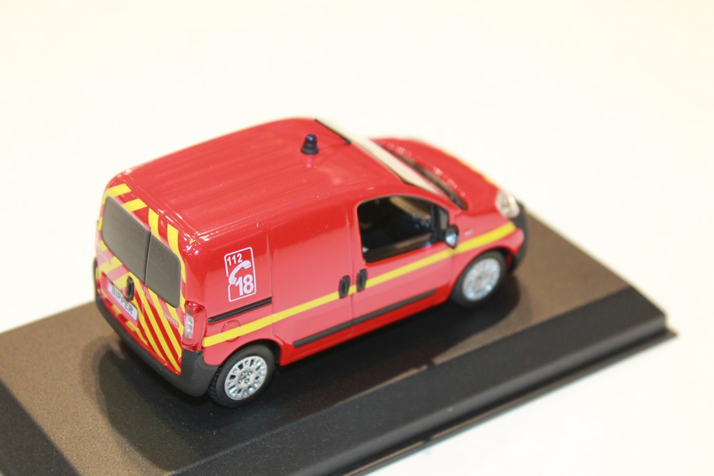 PEUGEOT BIPPER 2009 POMPIERS NOREV 1/43°