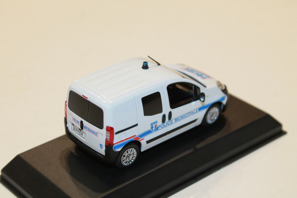 PEUGEOT BIPPER 2009 POLICE MUNICIPALE NOREV 1/43°