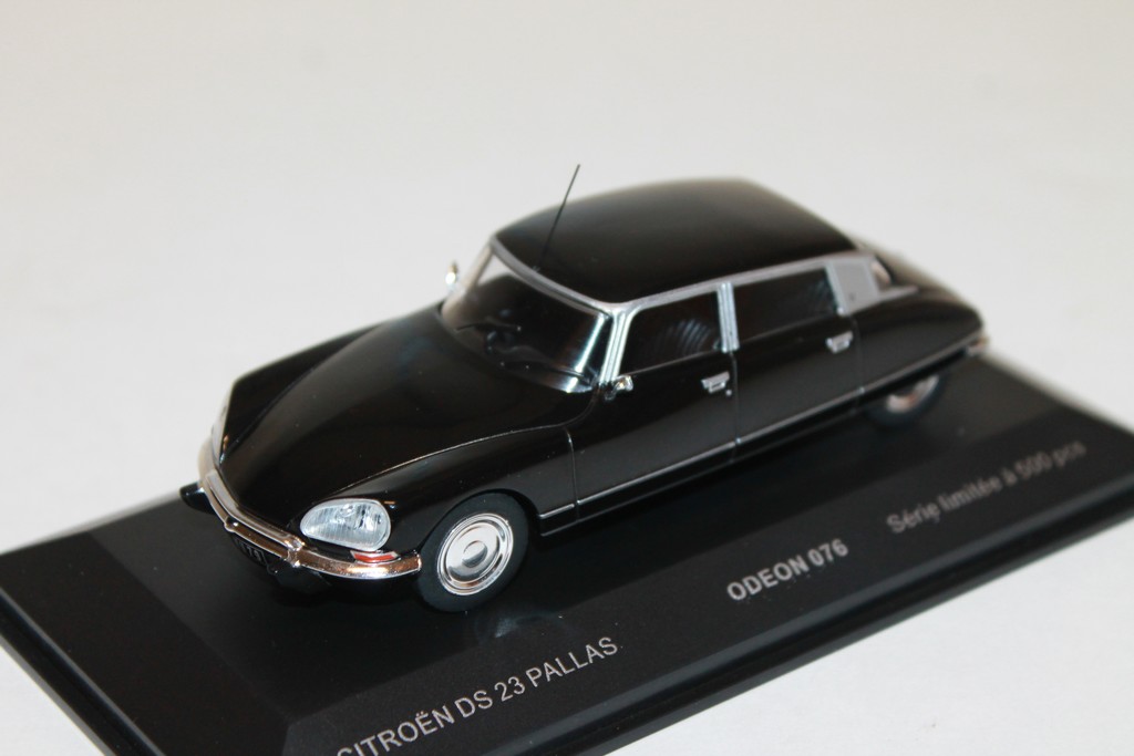 CITROEN DS 23 PALLAS 1970 NOIR ODEON 1/43°