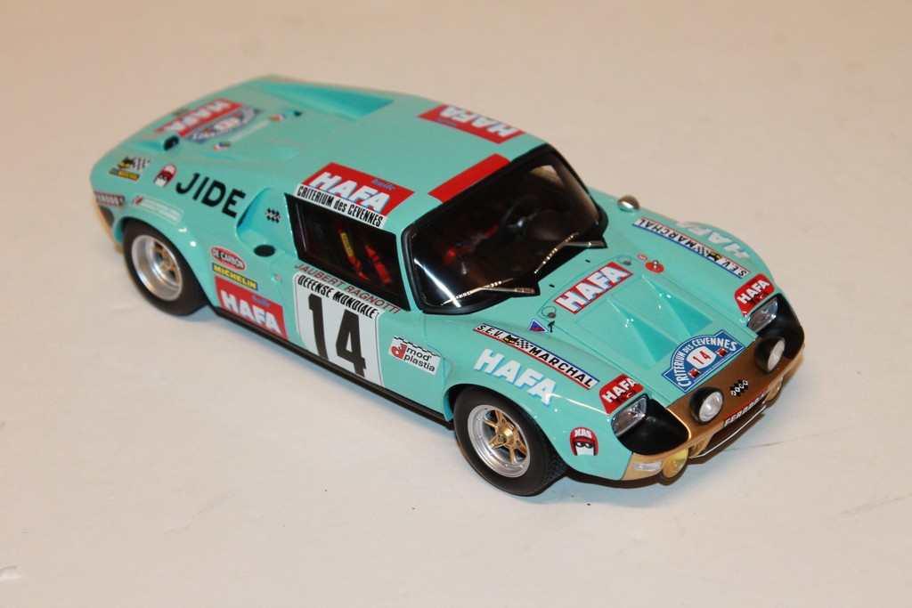 JIDE 1600S CRITERIUM DES CEVENNES 1972 OTTOMOBILE 1/18°