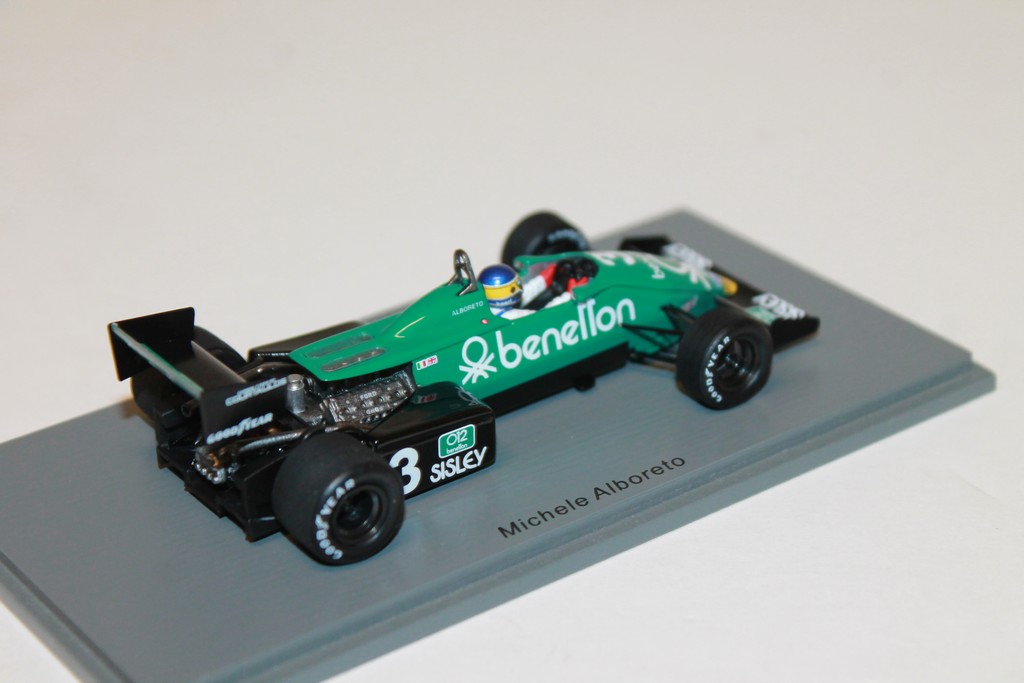 TYRRELL 011 ALBORETO 1er GP USA 1983 SPARK 1/43°