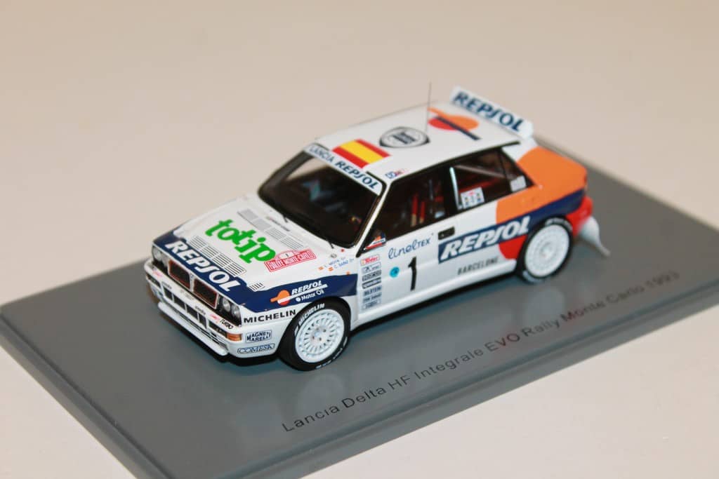 LANCIA DELTA HF INTEGRALE EVO SAINZ MONTE CARLO 1993 SPARK 1/43°