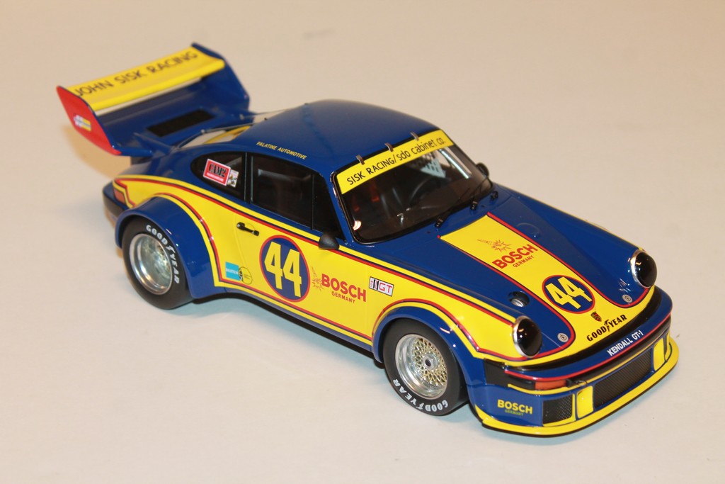 PORSCHE 934.5 N°44 MID-OHIO 1977 TOP SPEED 1/18°