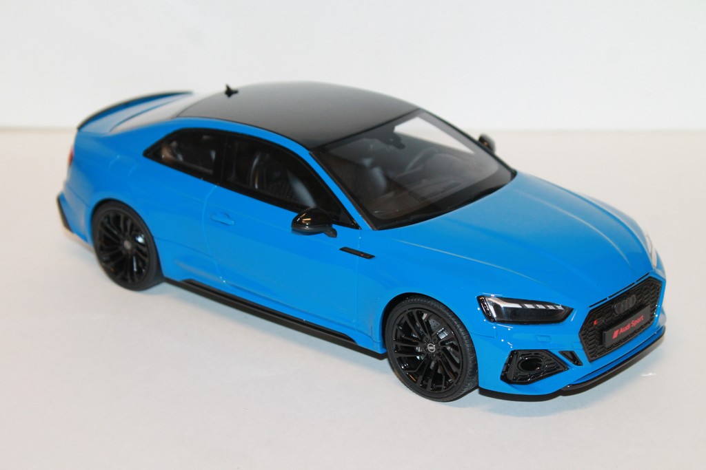 AUDI RS5 COUPE BLEU 2020 GTSPIRIT 1/18°