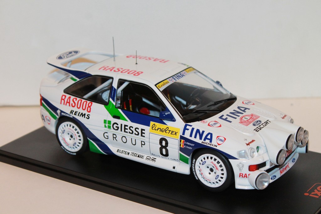 FORD ESCORT RS COSWORTH #8 RALLYE MONTE-CARLO 1995 IXO 1/18°