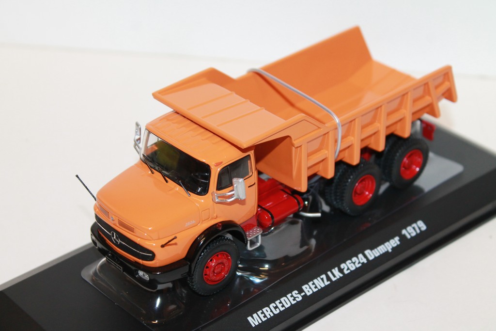 MERCEDES BENZ LK 2624 DUMPER 1979 IXO 1/43°