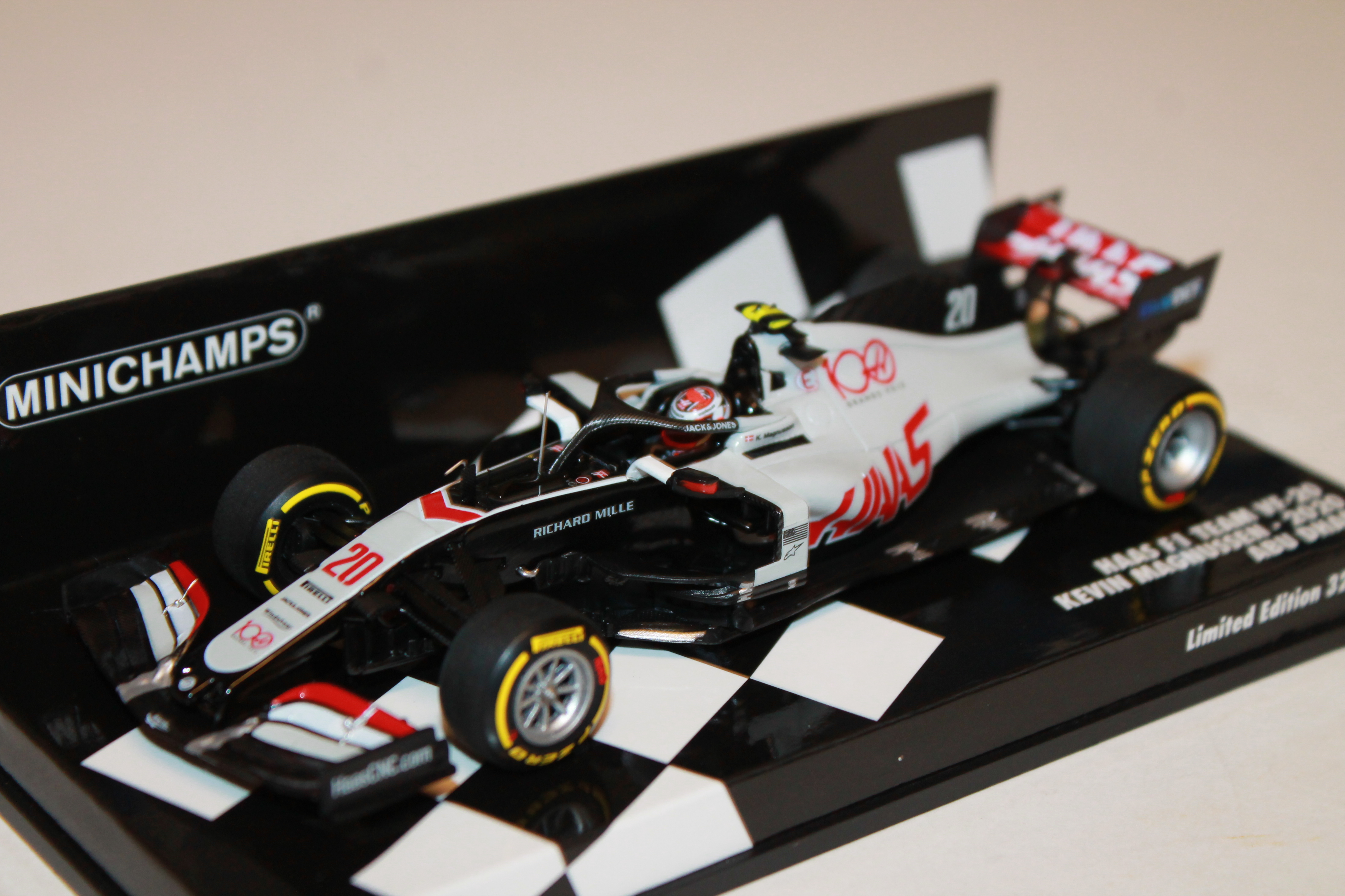 HAAS F1 TEAM VF-20 MAGNUSSEN ABU DHABI GP 2020 MINICHAMPS 1/43°