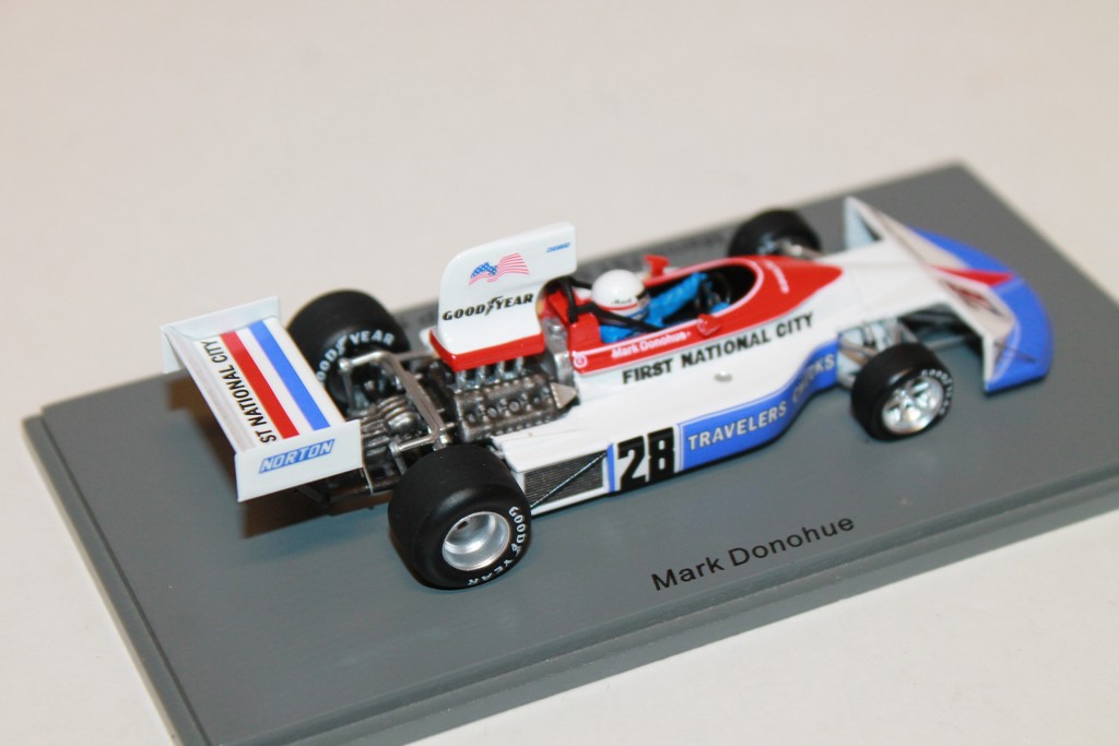 MARCH 751 N°28 5EME GP ANGLETERRE 1975 SPARK 1/43°