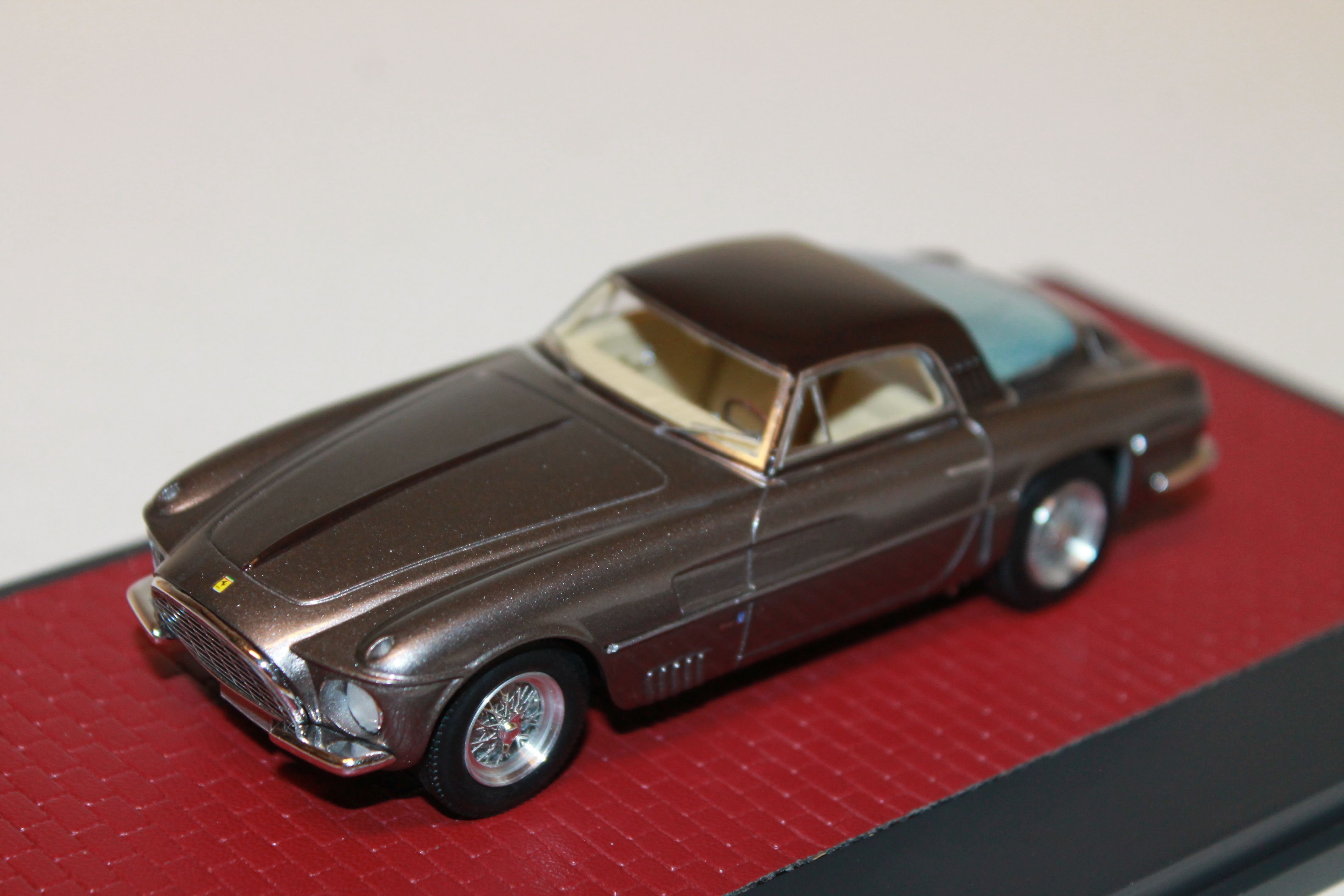FERRARI 250 EUROPA COUPE VIGNALE #0313 EU MARRON 1954 MATRIX 1/43°