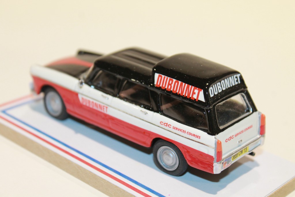 PEUGEOT 404 COMMERCIALE DUBONNET TDF 1967 MINIASERVICE 1/43°