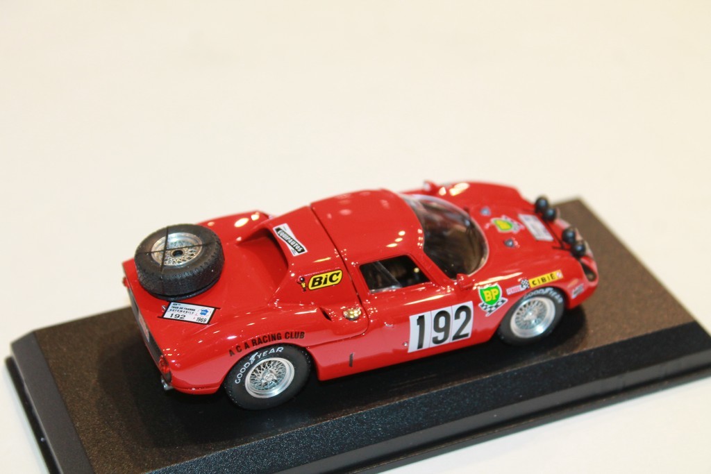 FERRARI 250 LM N°192 TDF 1969 BESTMODEL 1/43°