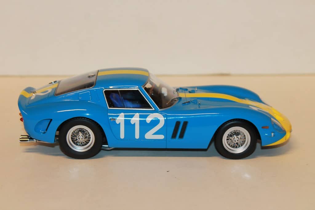 KK 1/18 - Ferrari 250 GTO Le Mans 1963 #25 Silver Diecast Scale Model Car EUR 161,01 - FR