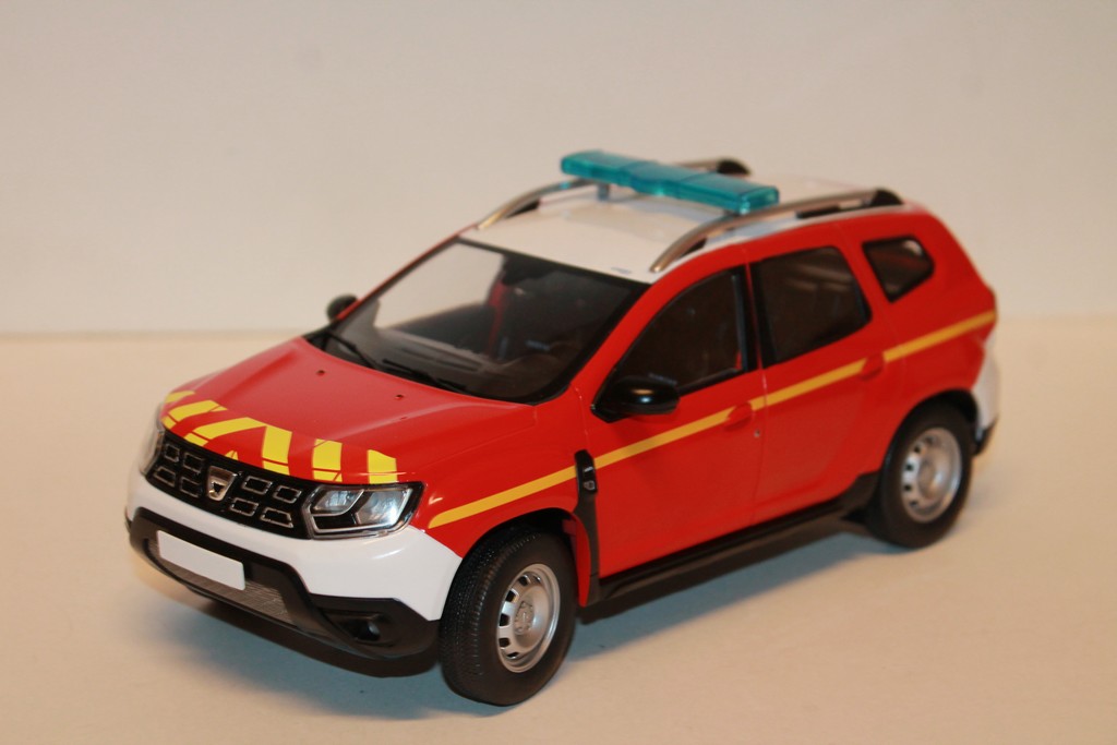 DACIA DUSTER MK2 POMPIER 2021 SOLIDO 1/18°