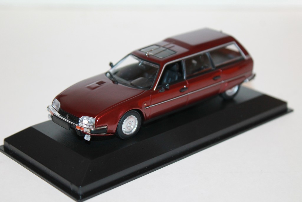 CITROEN CX BREAK 1980 BORDEAUX METAL MINICHAMPS 1/43°