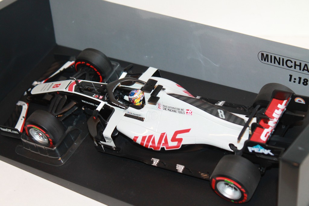 HAAS F1 VF-20 GROSJEAN BAHRAIN 2020 MINICHAMPS 1/18°