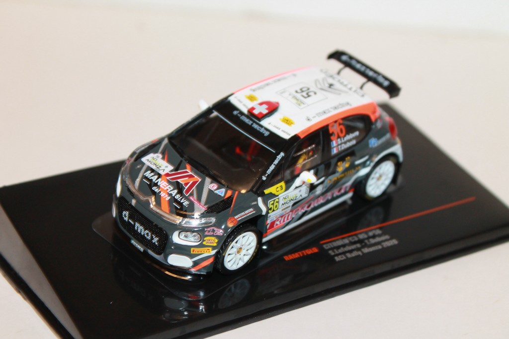 CITROEN C3 R5 N°56 ACI RALLY MONZA 2020 IXO 1/43°