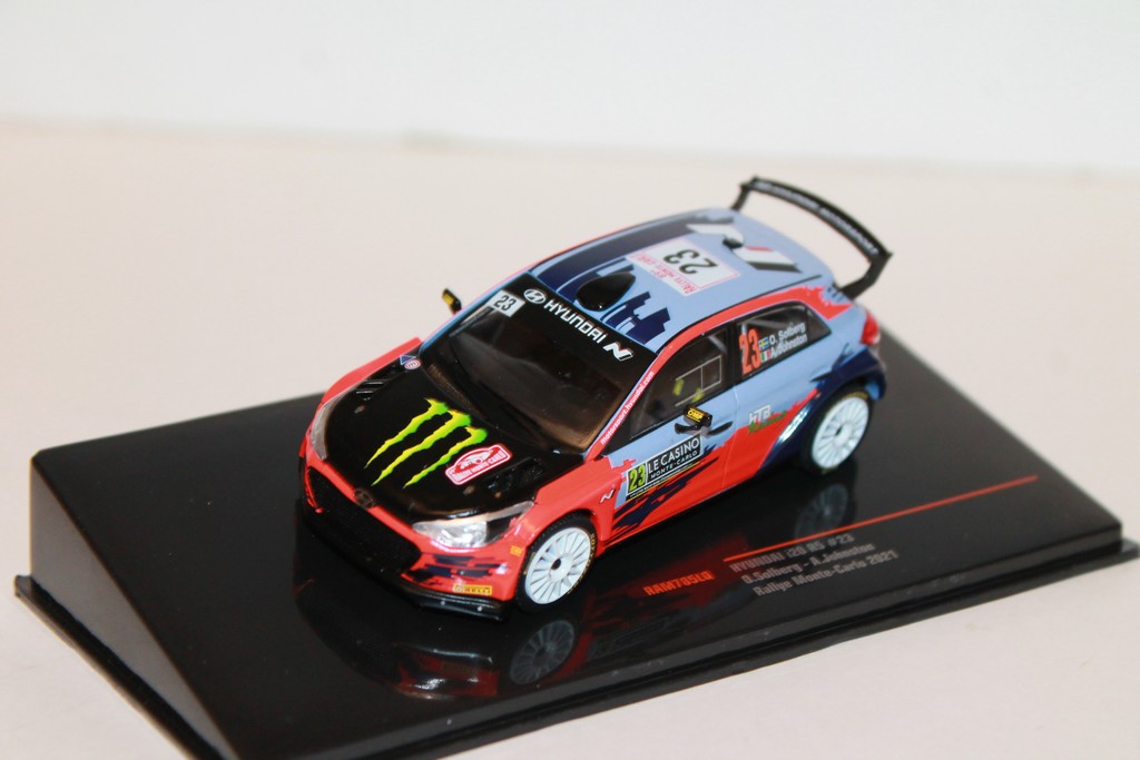 HYUNDAI i20 COUPE WRC #23 RALLY MC 2021 IXO 1/43°