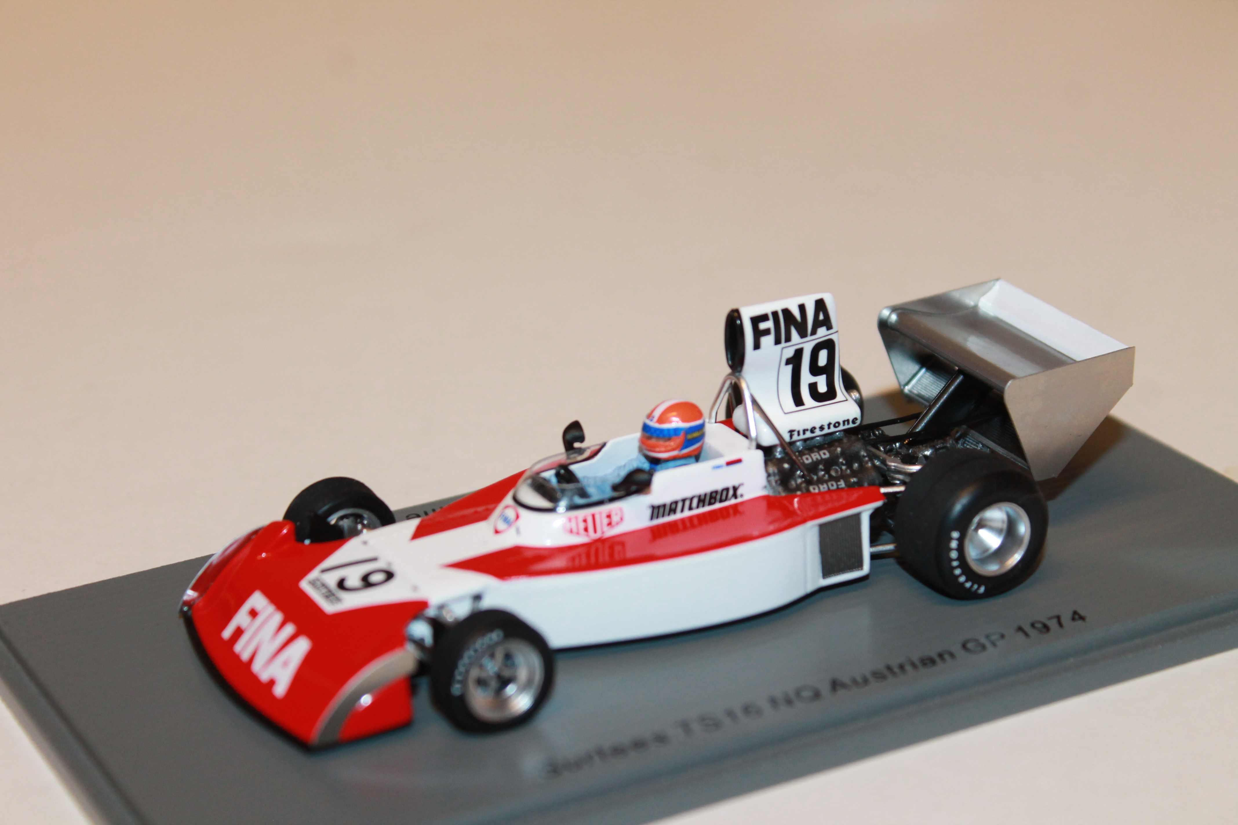 SURTEES TS16 NQ AUSTRIAN GP 1974 SPARK 1/43°