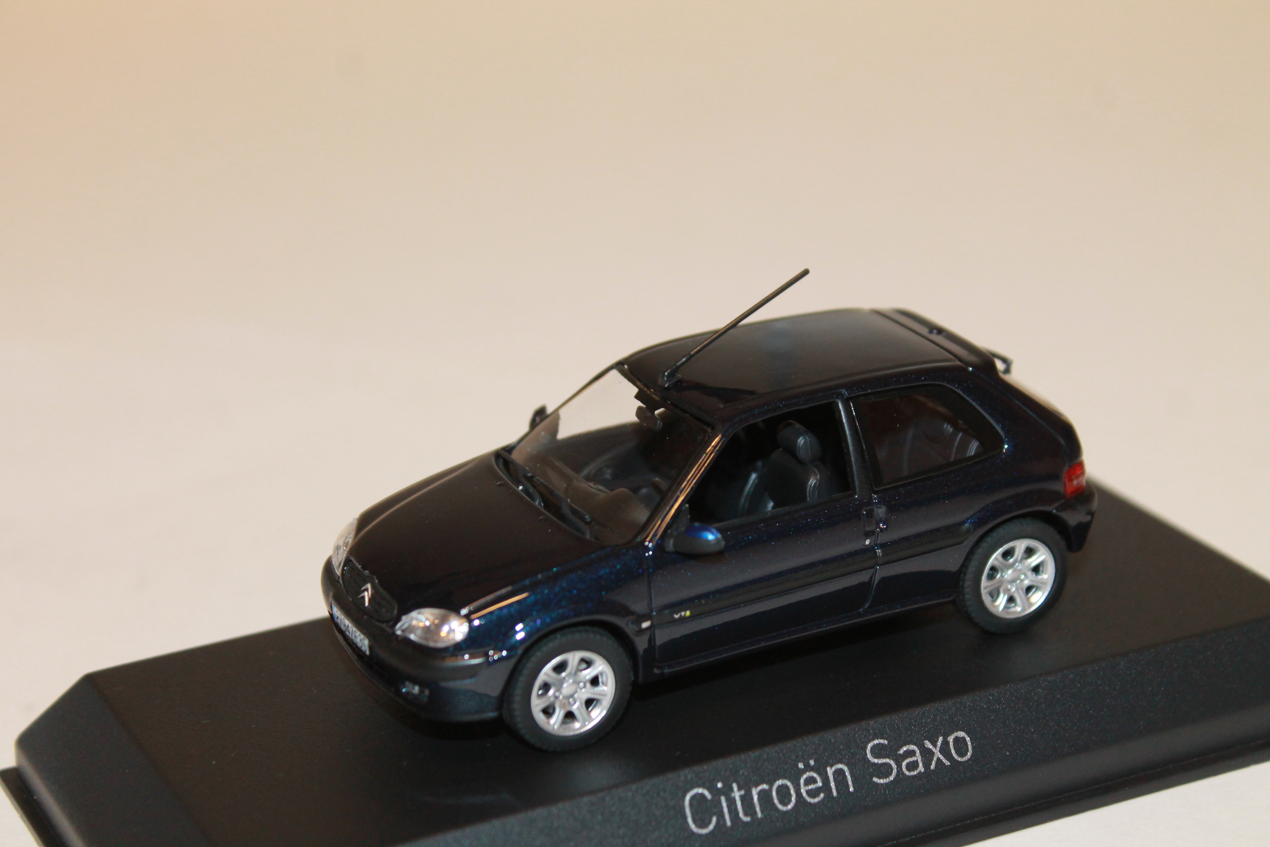 CITROEN SAXO VTS 2000 BLEU NOREV 1/43°