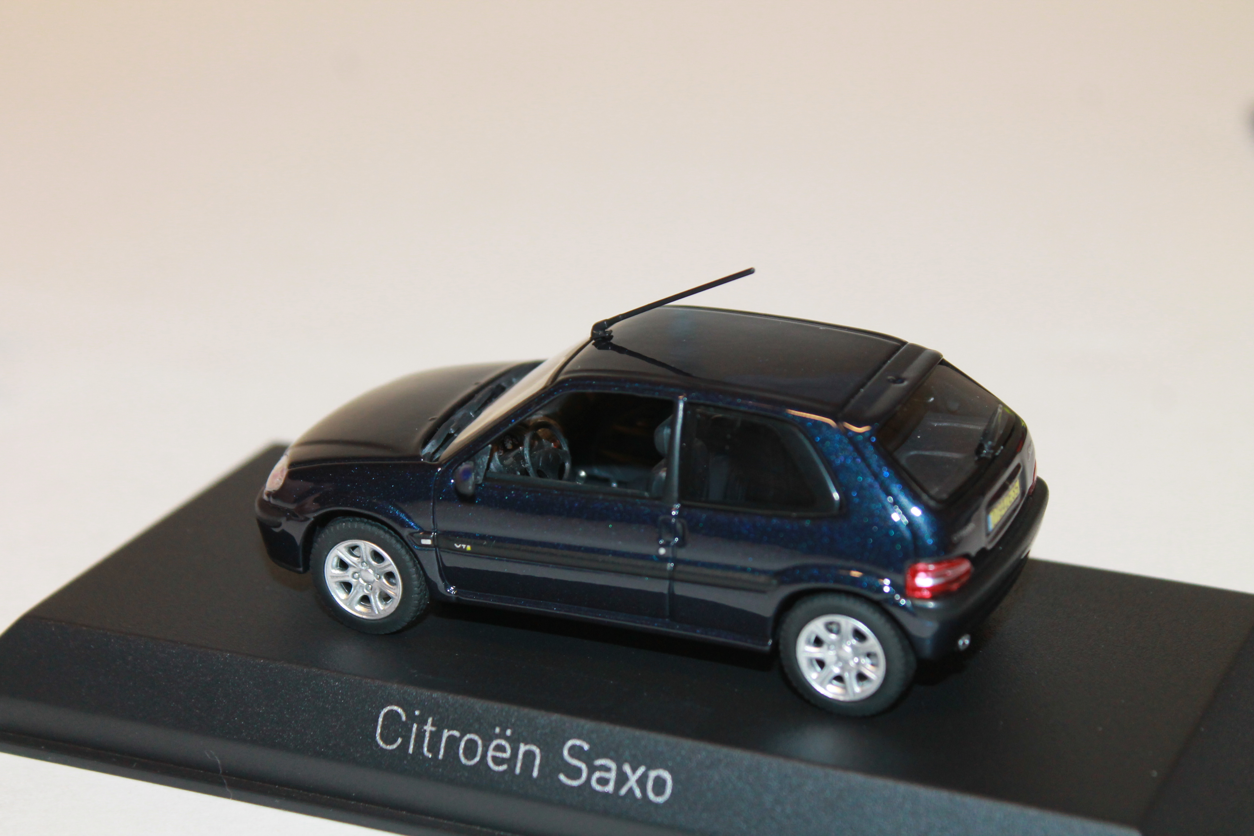 CITROEN SAXO VTS 2000 BLEU NOREV 1/43°