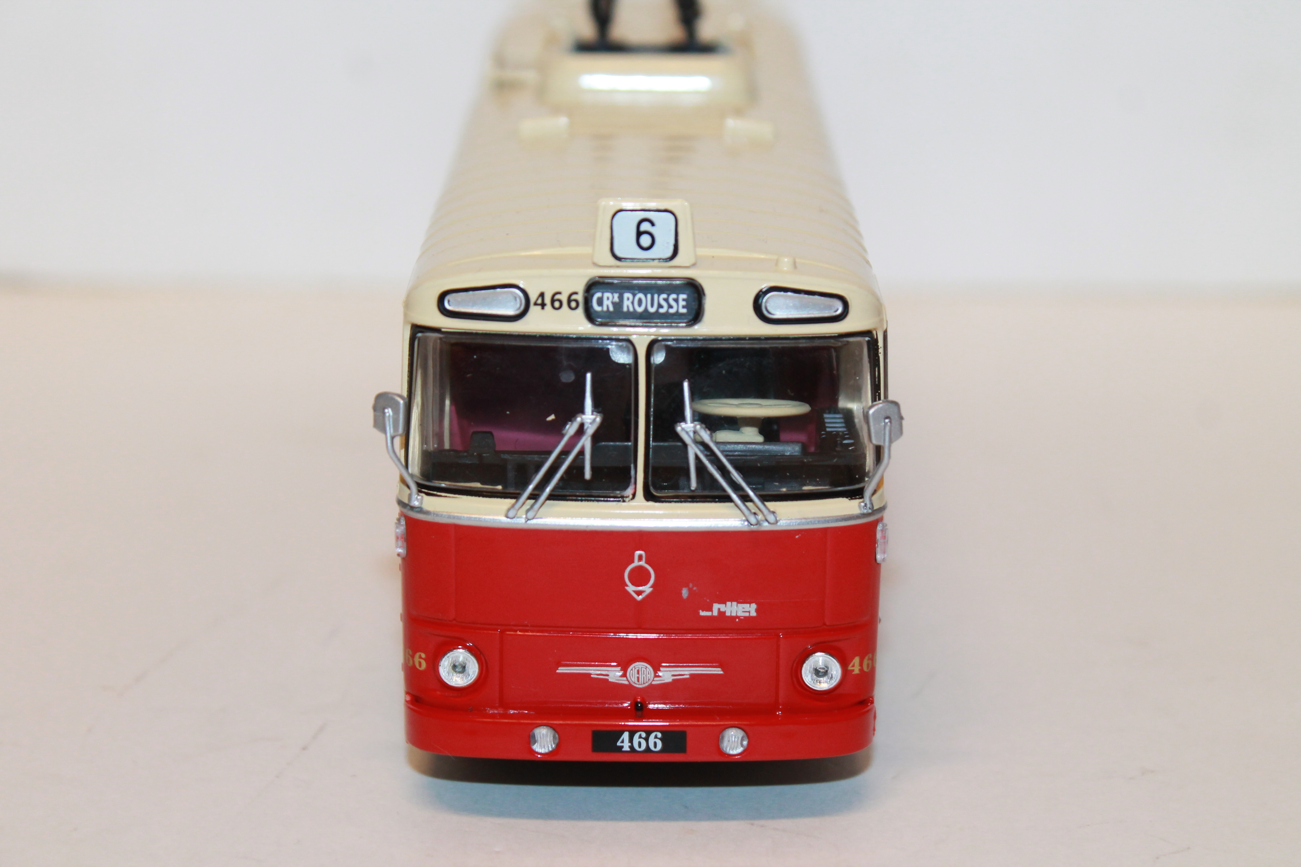 BERLIET VBH-85 TROLLEYBUS LYON "LIGNE 6" 1963 MIINIATURES LYON 1/43°