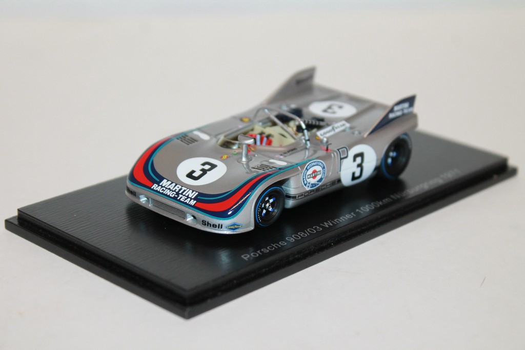 PORSCHE 908/03 WINNER 1000KM NÜRBURGRING 1971 SPARK 1/43°