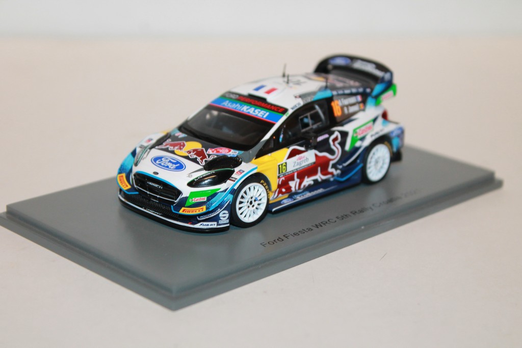 FORD FIESTA WRC 5TH RALLY CROATIA 2021 SPARK 1/43°