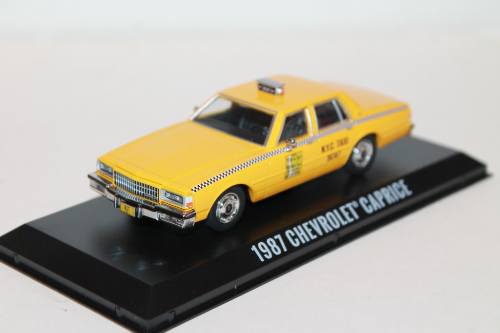 CHEVROLET CAPRICE TAXI NYC 1987 GREENLIGHT 1/43°