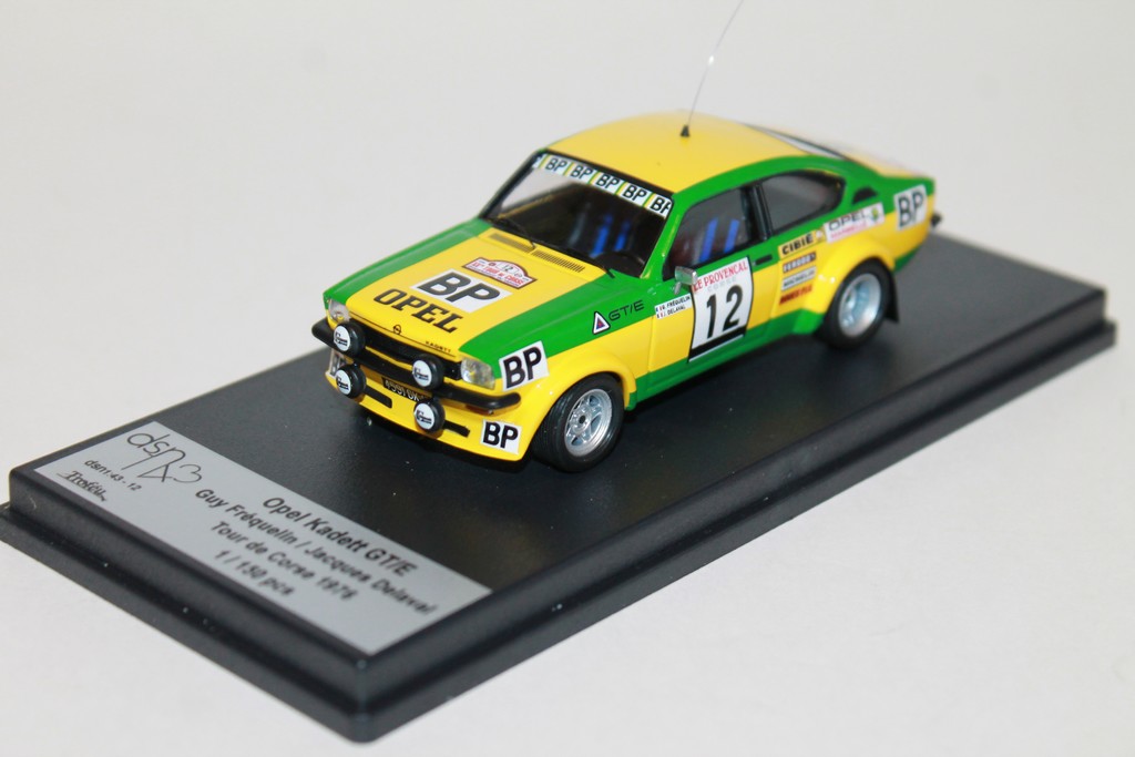 OPEL KADETT GT/E BP N°12 TDC 1976 TROFEU 1/43°