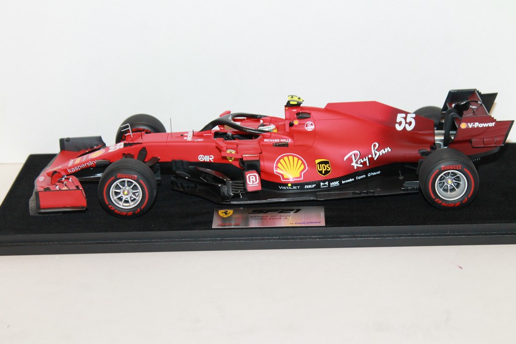 FERRARI SF21 N°16 BAHRAIN GP C.LECLERC LOOK SMART 1/18°