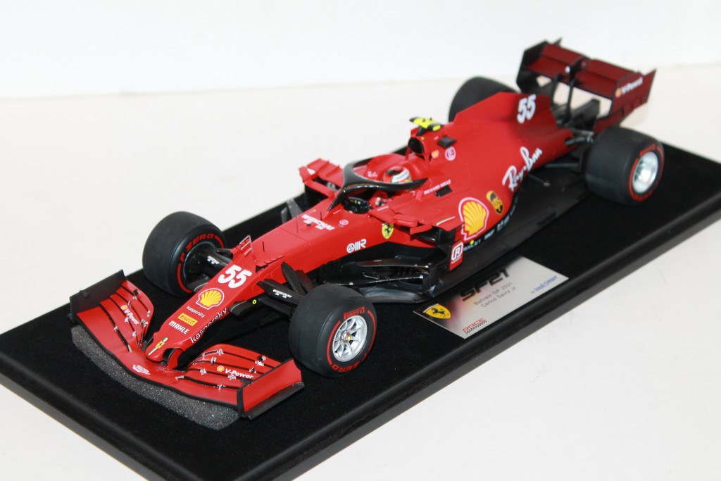 FERRARI SF21 N°16 BAHRAIN GP C.LECLERC LOOK SMART 1/18°