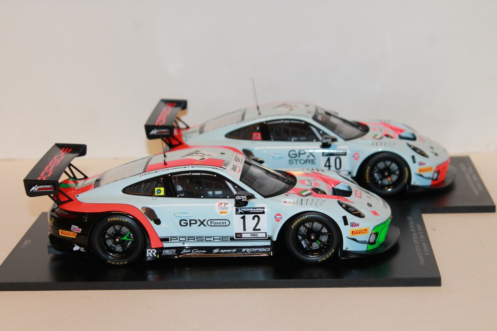 spark 911 gt3 r GPX Racing 2021 spa24h - ミニカー