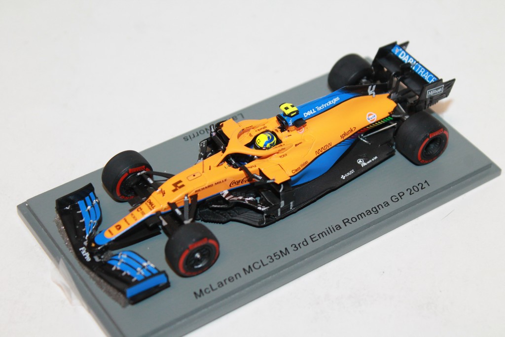 MCLAREN MCL35M 3RD EMILIA ROMAGNA GP 2021 SPARK 1/43°