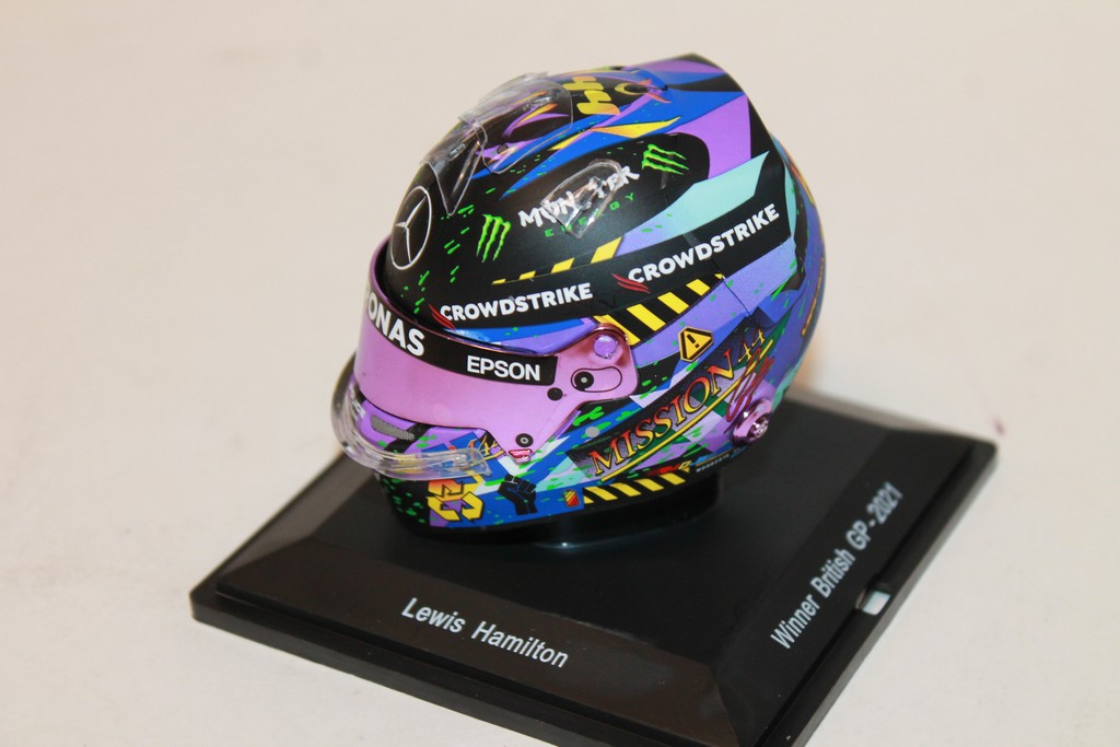 CASQUE LEWIS HAMILTON 2021 WINNER BRITISH GP 2021 SPARK 1/5°
