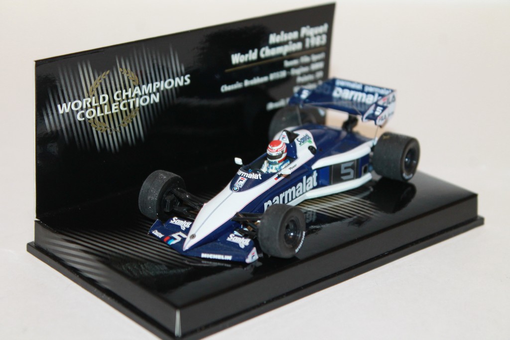 BRABHAM BT52B N°5 N. PIQUET CHAMPION DU MONDE 1983 MINICHAMPS 1/43°