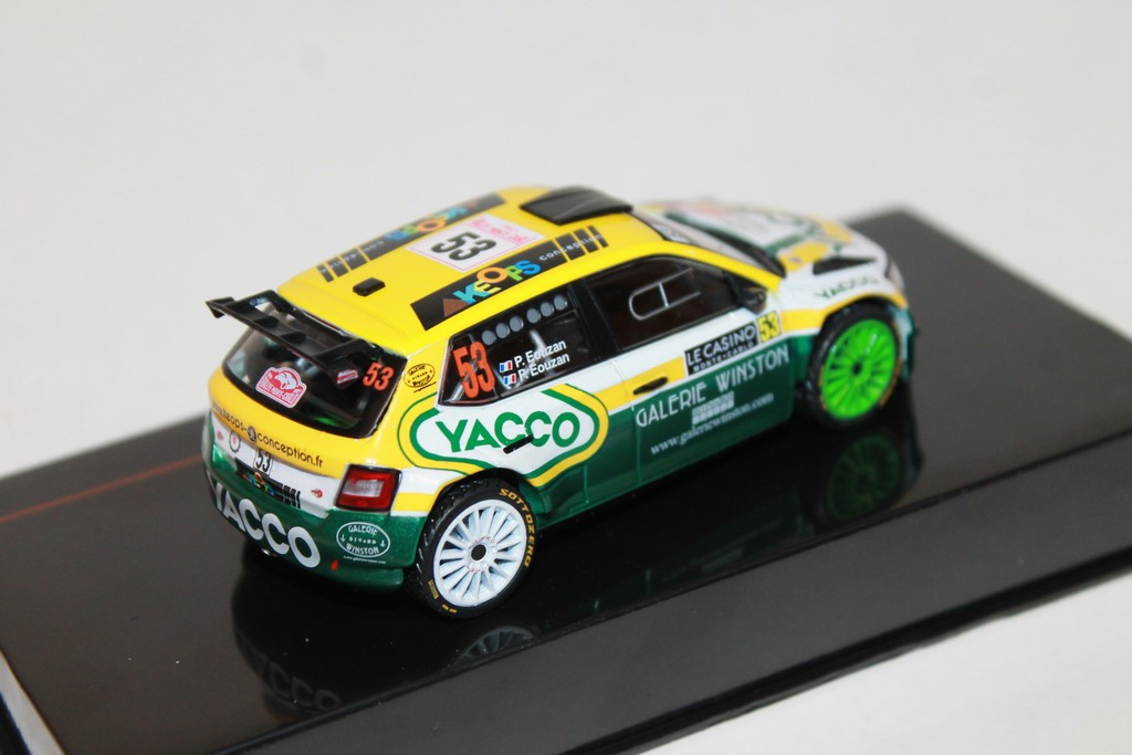 SKODA FABIA RALLY 2 EVO N°53 RALLYE MONTE-CARLO 2021 IXO 1/43°