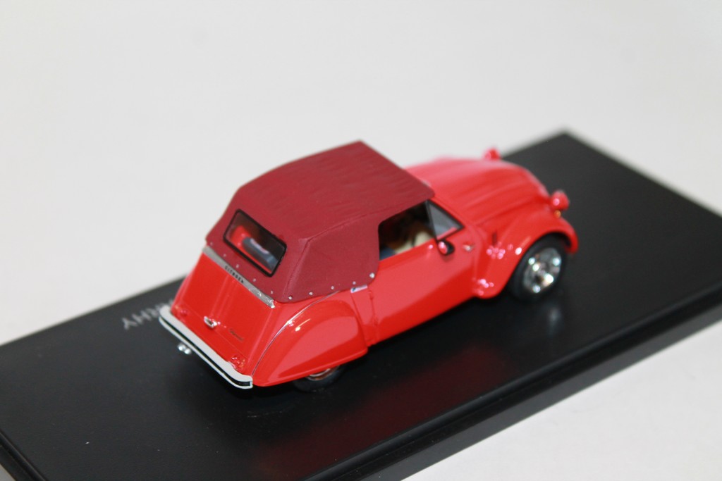 CITROEN 2CV SARHY CABRIOLET FERME ROUGE 1984 FRANSTYLE 1/43°