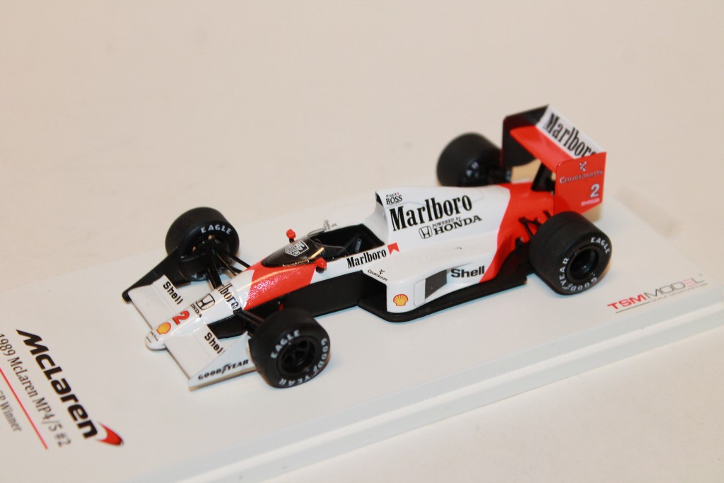 MCLAREN HONDA MP4/5 N°2 VAINQUEUR GP FRANCE 1989 TSM 1/43°