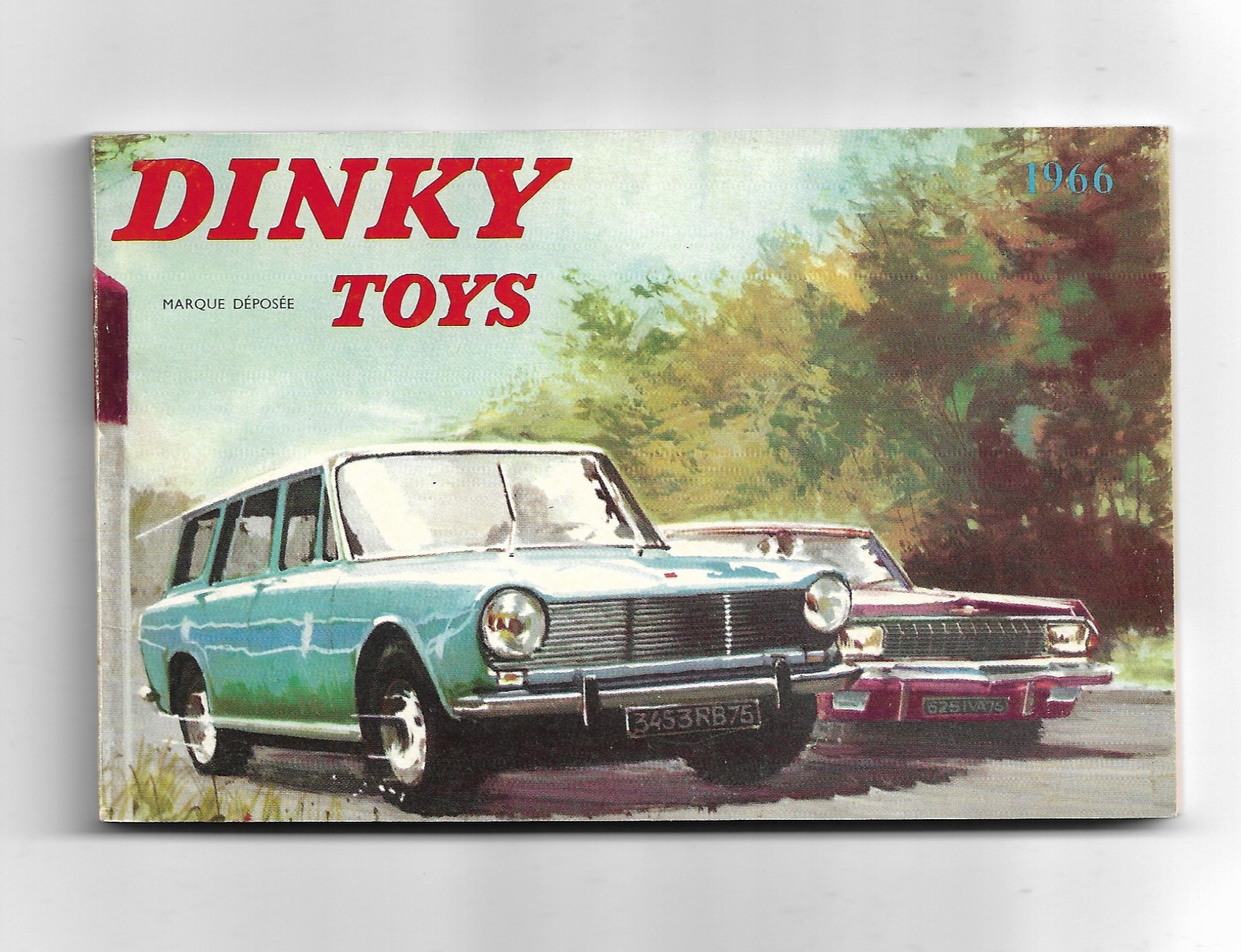 CATALOGUE DINKY TOYS FRANCE 1966