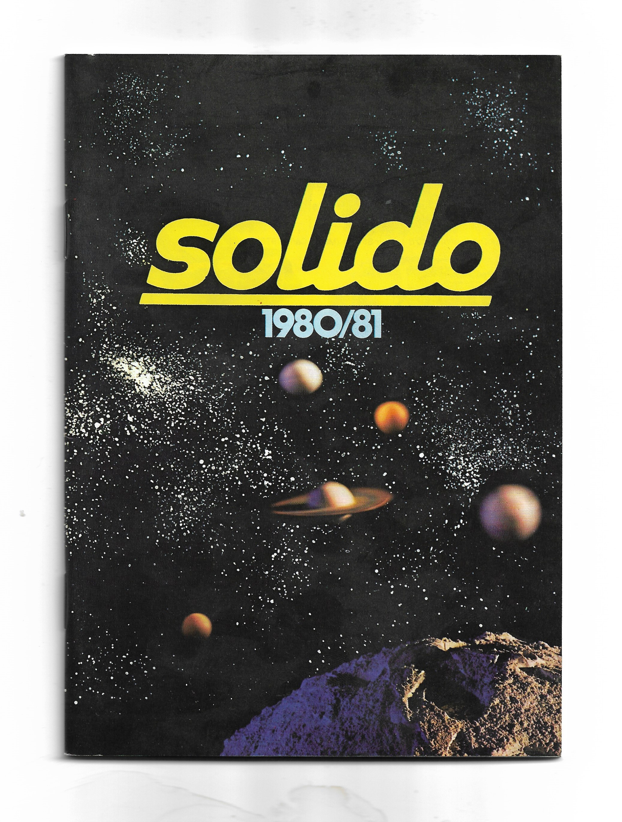 CATALOG SOLIDO FRANCE 1980/81
