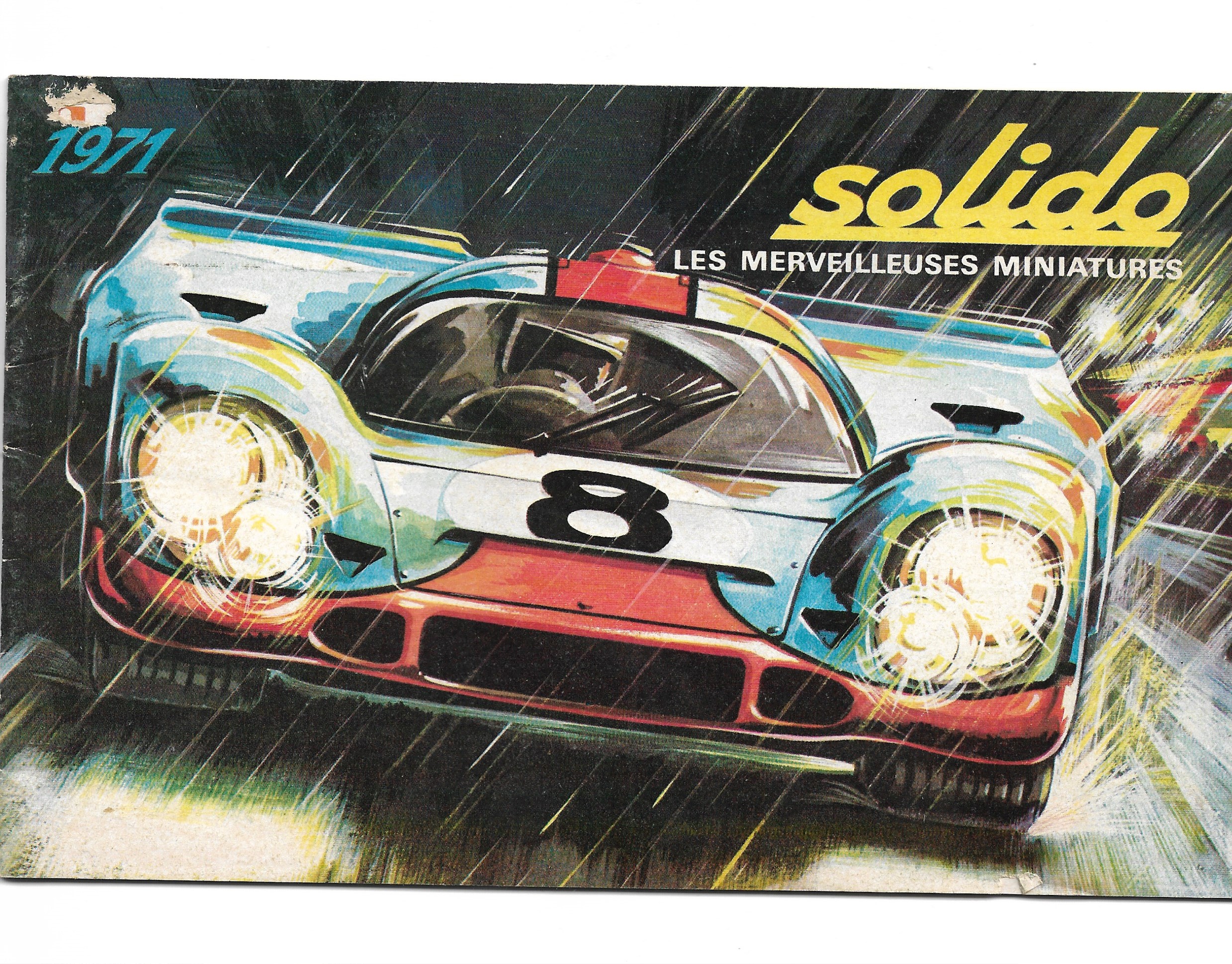 CATALOGUE SOLIDO FRANCE 1971